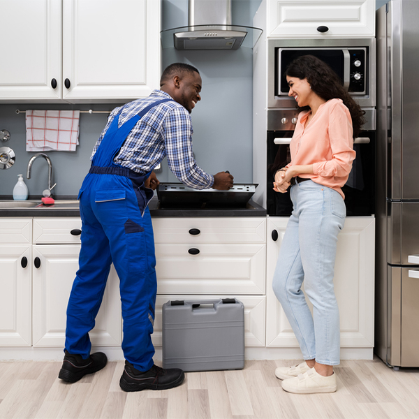 what kind of warranty do you offer on your cooktop repair services in San Angelo